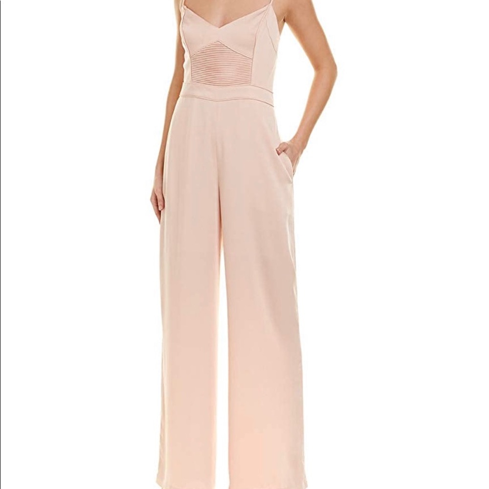 BCBGMAXAZRIA Long Woven Jumpsuit